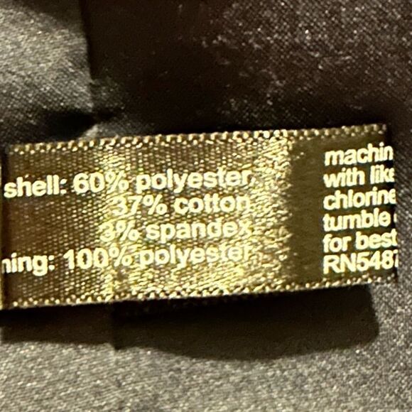 The Limited Navy & White Geometric Pencil Skirt w/ Pockets & Back Slit Sz 14 - Picture 5 of 9